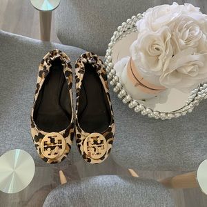 Tory Burch Leopard 🐆 Print flats! 💗🖤